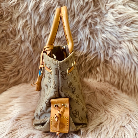 Dooney & Brouke Tassel Canvas Bag - Picture 3 of 9